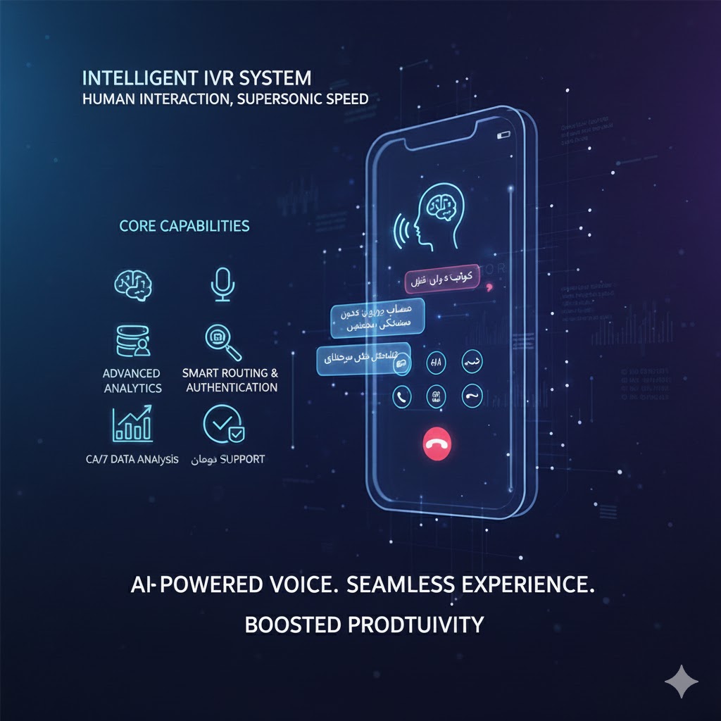 📞 سیستم تلفن گویای هوشمند: صدای برند شما، هوشمندتر از همیشه
